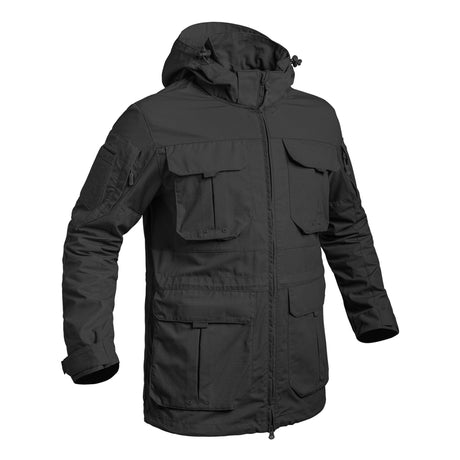 Veste de combat LONGUE FIGHTER A10 Equipment - Noir - Welkit.com