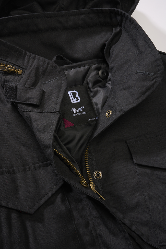 Veste Brandit M65 Classic coupe femme doublure amovible et quatre poches frontales