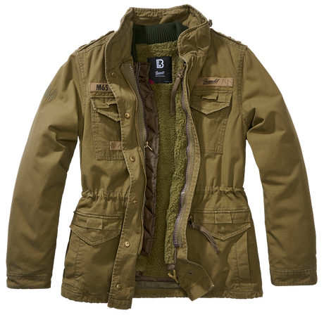 Veste Brandit M65 Giant coupe femme en coton doublure intérieure amovible et capuche