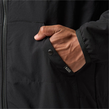 Veste Vista fermeture intégrale 5.11 Tactical extensible doublée polaire pour la randonnée