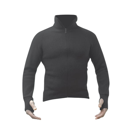 Veste chaude Artica Trek laine Mérinos 400 g/m² col montant à glissière dos allongé