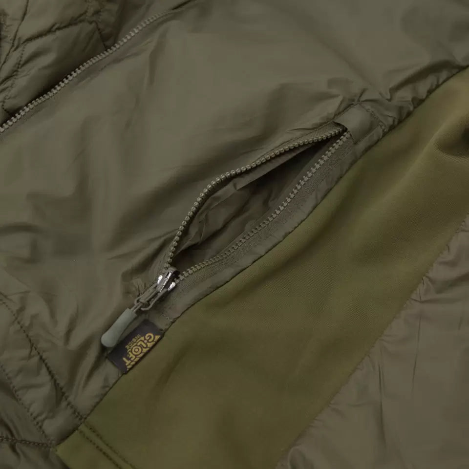 Veste chaude Carinthia TLG 2.0 hybride G-LOFT ISO Mapping 377 g, aérations filet