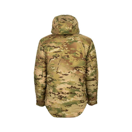 Veste chaude Snugpak Tomahawk confort -15 °C capuche à visière dos allongé
