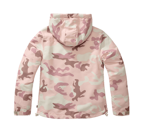Veste coupe-vent Brandit coupe femme doublée polaire capuche et poches à glissière
