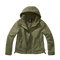 Veste coupe-vent Brandit coupe femme doublée polaire capuche et poches à glissière