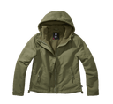 Veste coupe-vent Brandit coupe femme doublée polaire capuche et poches à glissière
