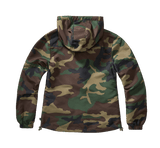 Veste coupe-vent Brandit coupe femme doublure filet respirante capuche à cordon