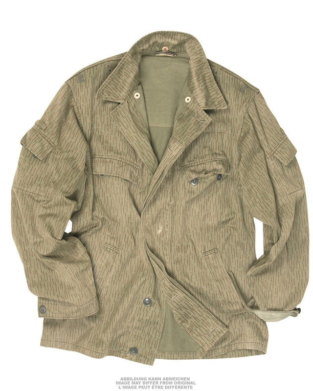 Veste de campagne de l'armée est-allemande en pur coton, surplus d'occasion