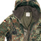 Veste de combat Bundeswehr Mil-Tec en coton-polyester avec sous-veste matelassee