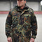 Veste de combat Mil-Tec type Bundeswehr en polycoton avec capuche et aérations d'aisselles
