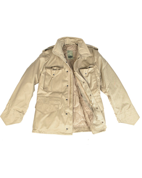 Veste de combat Mil-Tec type US M65 en polycoton avec doublure ouatée 170 g/m²