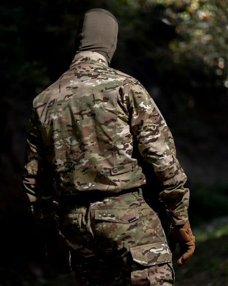 Veste de combat Pentagon Lycos ripstop polyester-coton 215 g/m² renforts aux coudes