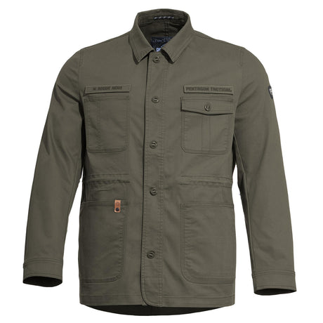 Veste de combat Pentagon Rogue Hero en twill coton-polyester délavé à la pierre