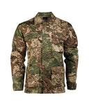 Veste de combat US BDU Mil-Tec en coton Ripstop 200 g/m² à coudes renforcés