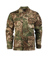Veste de combat US BDU Mil-Tec en coton Ripstop 200 g/m² à coudes renforcés