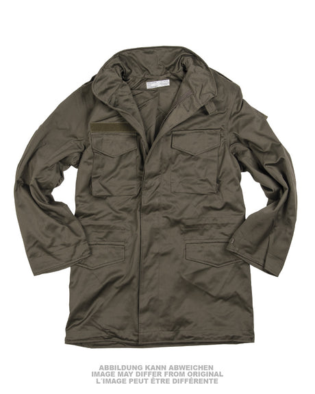 Veste de combat autrichienne en polyester-coton, grandes tailles, stock ancien, lot de 5