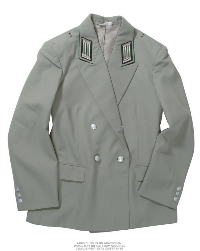 Veste de parade d'officier est-allemande en laine-polyester, stock ancien