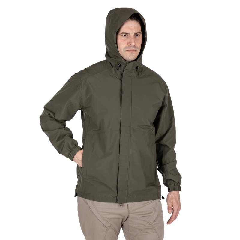 Veste de pluie Duty 5.11 Tactical imperméable 10K/10K à système Quixip