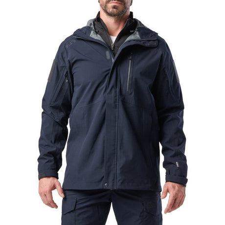 Veste de pluie Force Rainshell 5.11 Tactical imperméable 15K à membrane Tac Dry