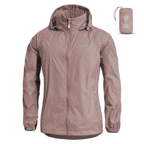 Veste de pluie femme Pentagon Cloudburst compactable coutures soudées capuche