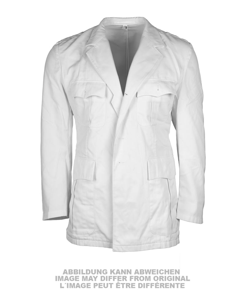 Veste d'uniforme Bundeswehr livrée sans boutons, coton-polyester, occasion