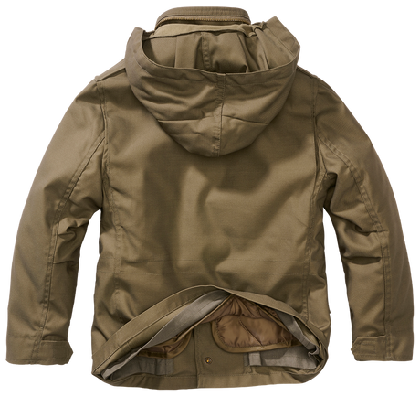 Veste enfant Brandit M65 Classic polycoton déperlant doublure amovible quatre poches