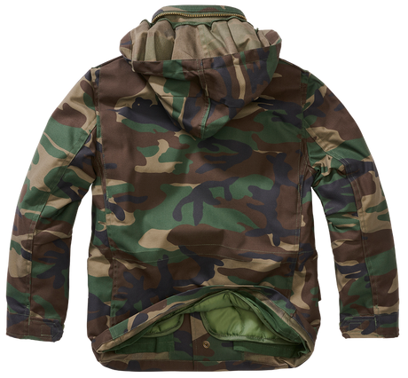 Veste enfant Brandit M65 Classic polycoton déperlant doublure amovible quatre poches