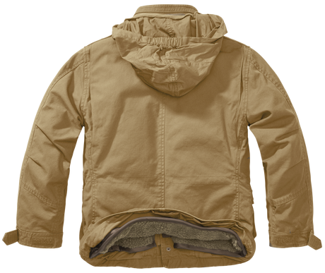 Veste enfant Brandit M65 Giant coton doublure amovible six poches et capuche dans le col