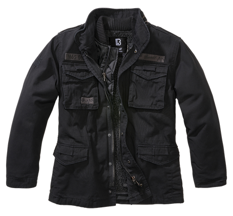 Veste enfant Brandit M65 Giant coton doublure amovible six poches et capuche dans le col