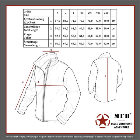 Veste Security imperméable antistatique MFH - Noir - Welkit.com