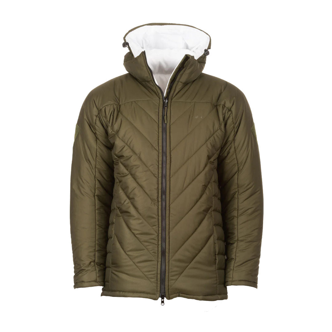 Veste isolante réversible Snugpak Softie Jacket 12 WGTE confort -15 °C capuche isolée enroulable