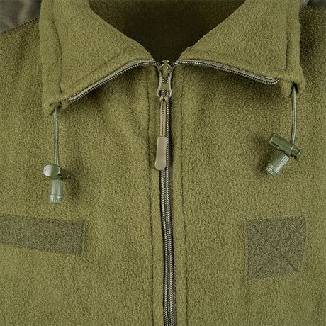 Veste polaire Ares 400 g/m² polyester renforts aux coudes et épaules col montant