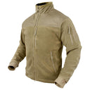 Veste polaire Condor Alpha 310 g/m² renforts d'épaules et d'avant-bras passe-pouces