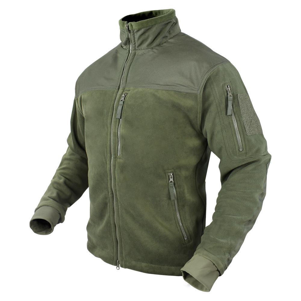 Veste polaire Condor Alpha 310 g/m² renforts d'épaules et d'avant-bras passe-pouces