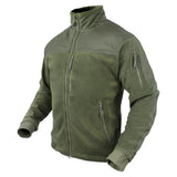 Veste polaire Condor Alpha 310 g/m² renforts d'épaules et d'avant-bras passe-pouces