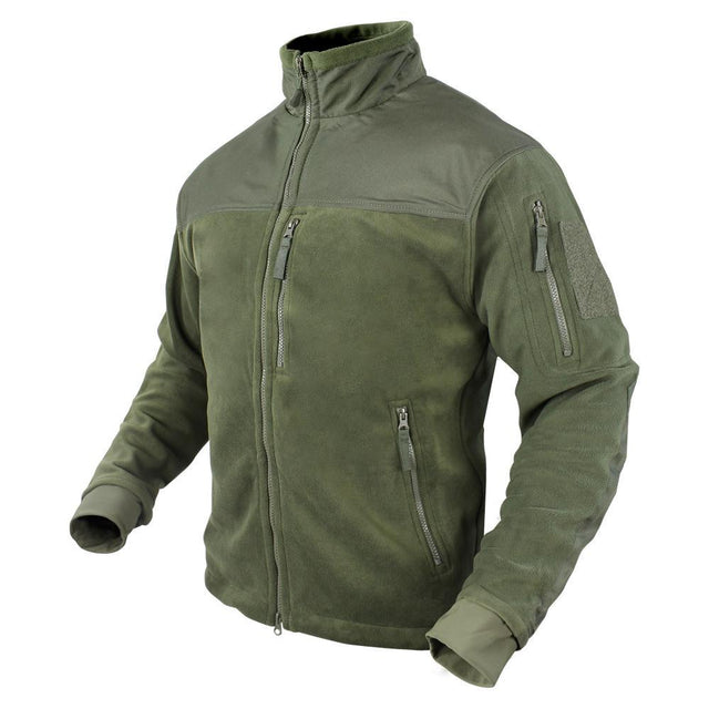 Veste polaire Condor Alpha 310 g/m² renforts d'épaules et d'avant-bras passe-pouces