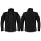 Veste polaire Fitté coupe ajustée polyester anti-bouloche 390 g/m² 5 poches