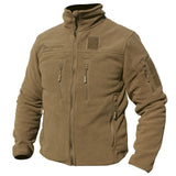 Veste polaire Fitté polyester 390 g/m² porte-nom et porte-grade auto-agrippants