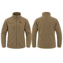 Veste polaire Fitté polyester 390 g/m² porte-nom et porte-grade auto-agrippants