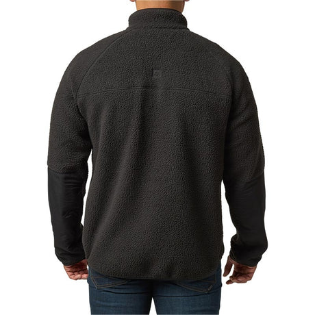 Veste polaire HQ Tech Fleece 5.11 Tactical sherpa pebble empiècements nylon N6
