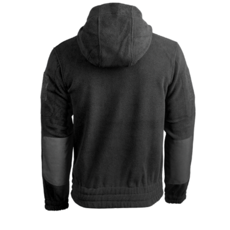 Veste polaire Mil-Tec Gen.II Fleece 380 g/m² avec capuche et renforts coudes polyester