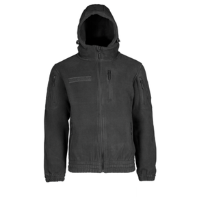 Veste polaire Mil-Tec Gen.II Fleece 380 g/m² avec capuche et renforts coudes polyester