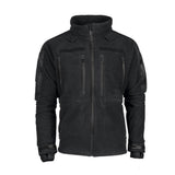 Veste polaire Mil-Tec Jacket Plus bonded fleece 3 couches avec membrane TPU colonne 8 000 mm et boucles pouces