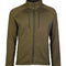 Veste polaire Mil-Tec Structure Fleece aiguilletée 360 g/m² avec inserts élastiques latéraux