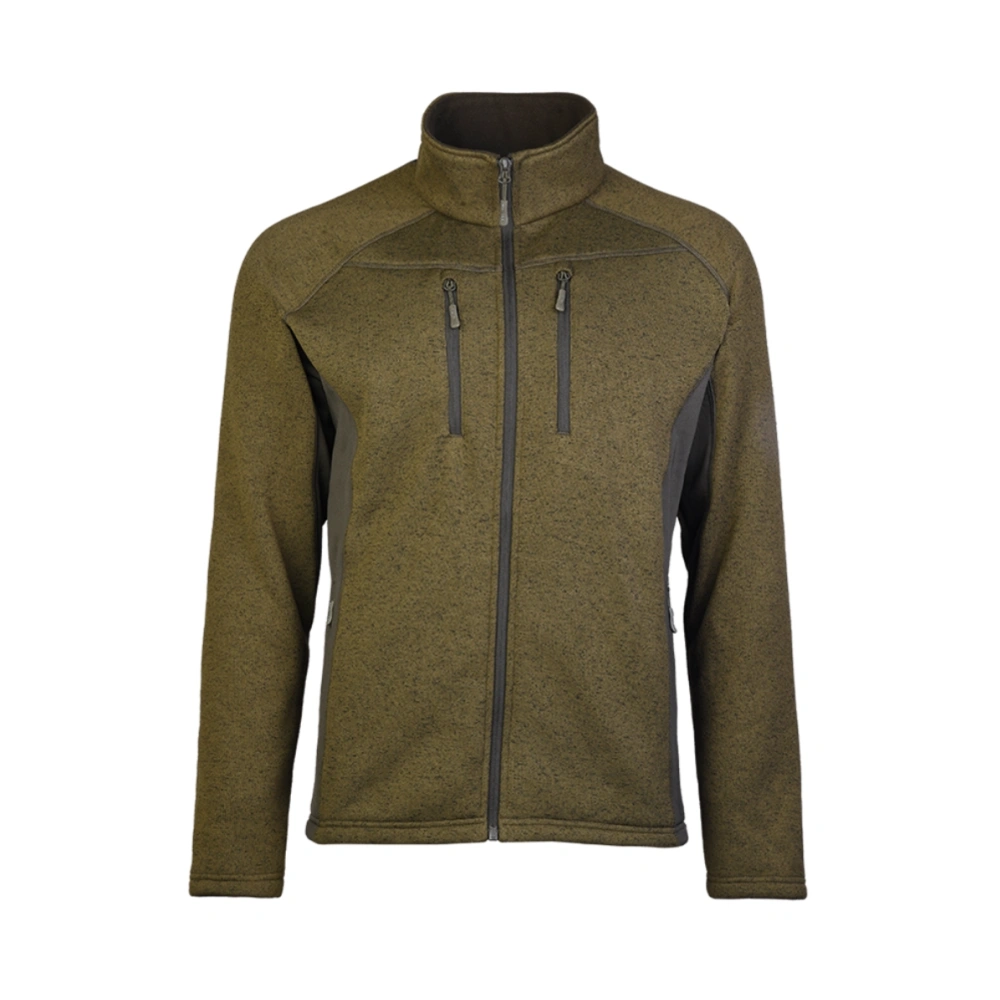 Veste polaire Mil-Tec Structure Fleece aiguilletée 360 g/m² avec inserts élastiques latéraux