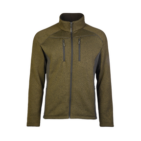 Veste polaire Mil-Tec Structure Fleece aiguilletée 360 g/m² avec inserts élastiques latéraux
