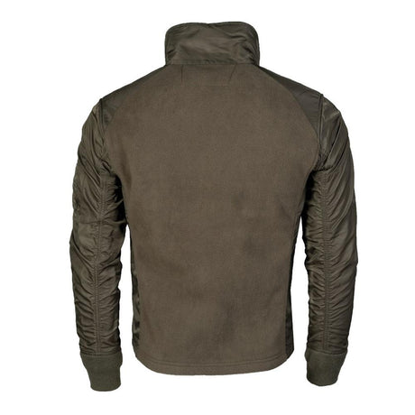Veste polaire Mil-Tec USAF style aviateur torse polaire manches nylon avec fermeture éclair deux sens