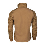 Veste polaire Mil-Tec USAF style aviateur torse polaire manches nylon avec fermeture éclair deux sens
