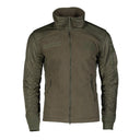 Veste polaire Mil-Tec USAF style aviateur torse polaire manches nylon avec fermeture éclair deux sens