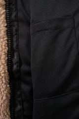 Veste polaire enfant Brandit Teddyfleece à capuche maille peluche et quatre poches